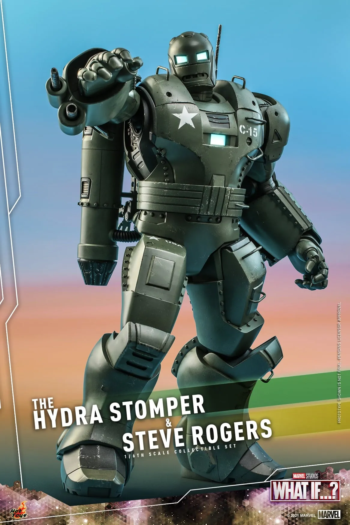 Hot Toys - TMS060 - What If...? - 1/6th scale The Hydra Stomper and Steve Rogers Collectible