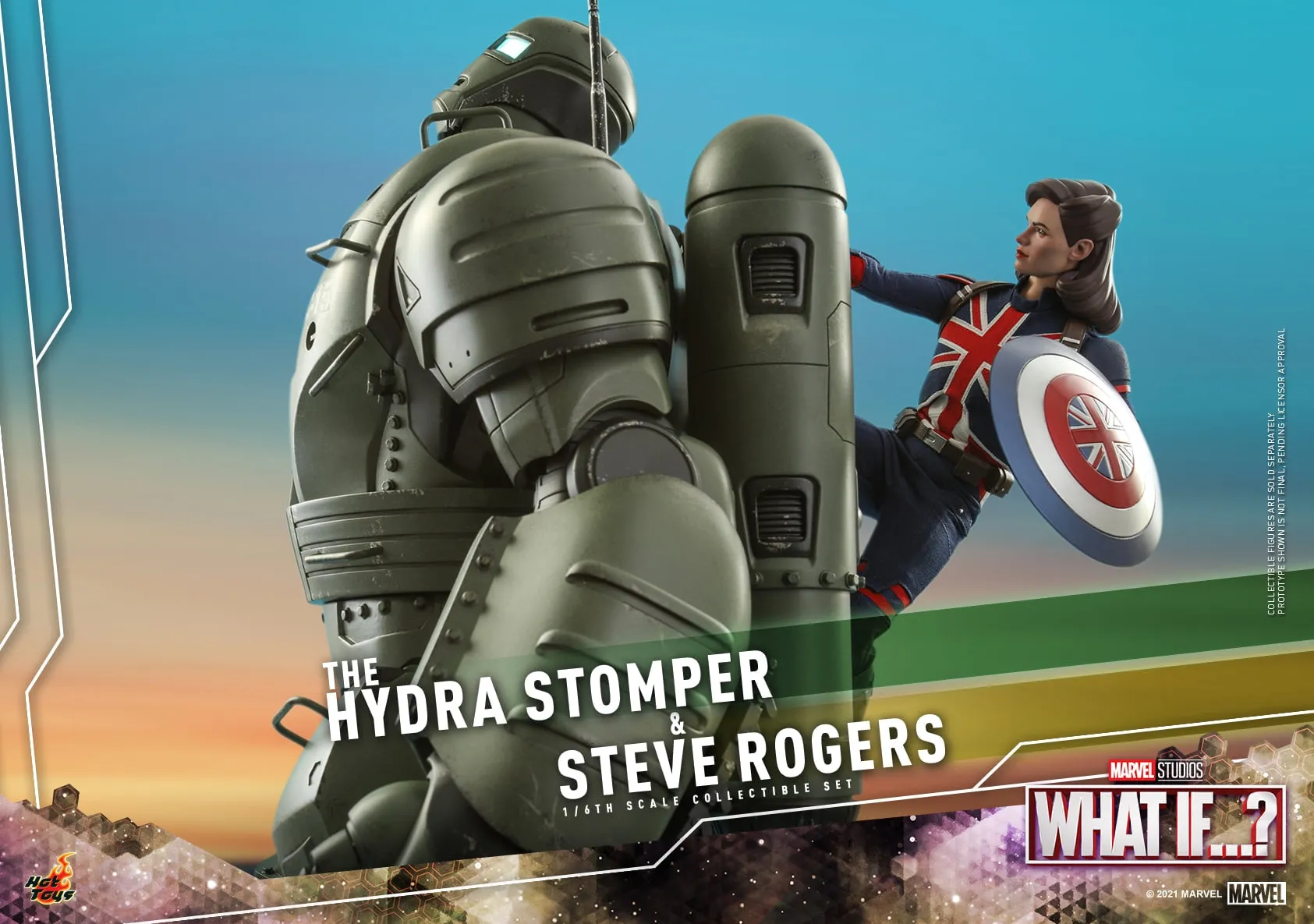 Hot Toys - TMS060 - What If...? - 1/6th scale The Hydra Stomper and Steve Rogers Collectible