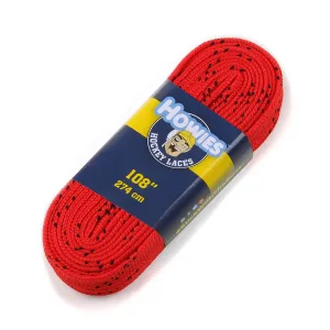 Howies Red Cloth Hockey Skate Laces