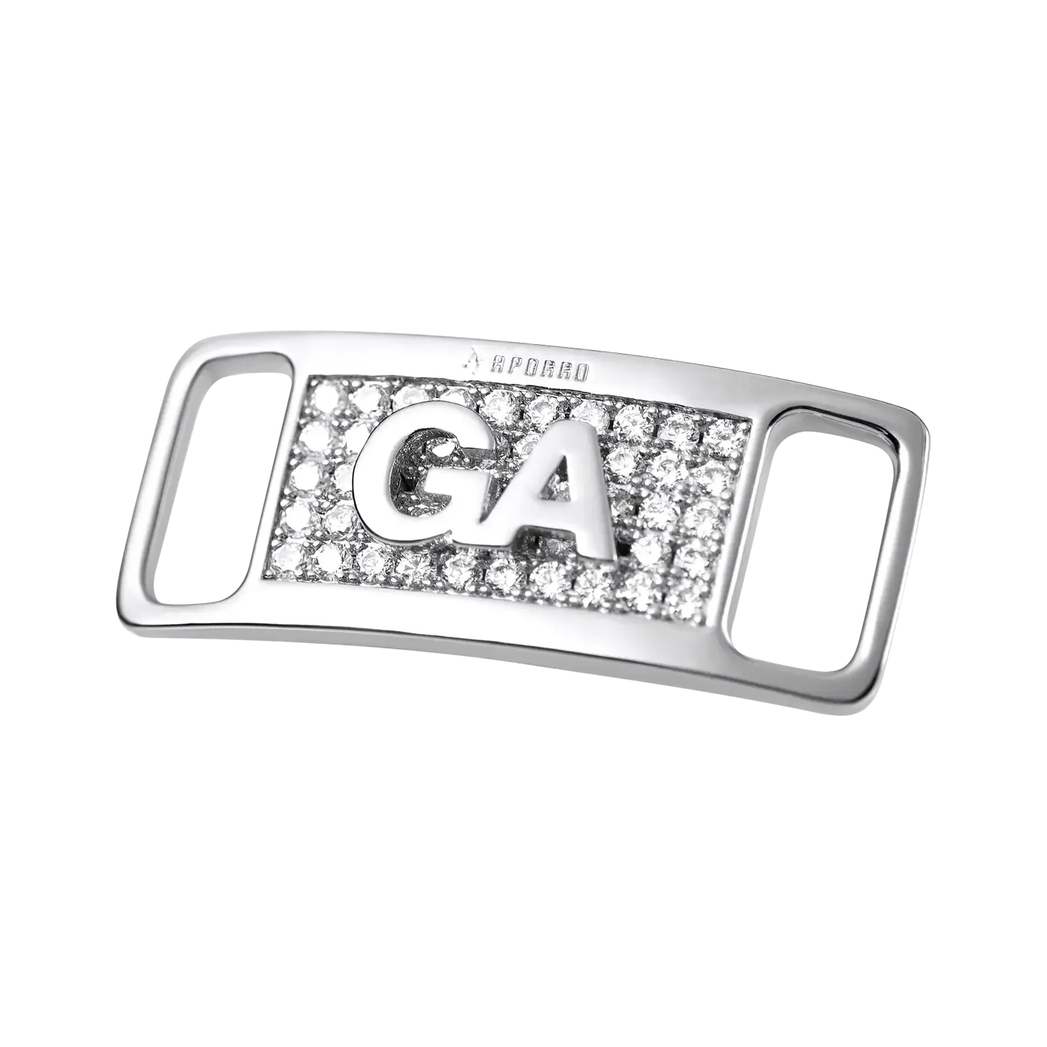 Iced Out Georgia "GA" Lace Lock