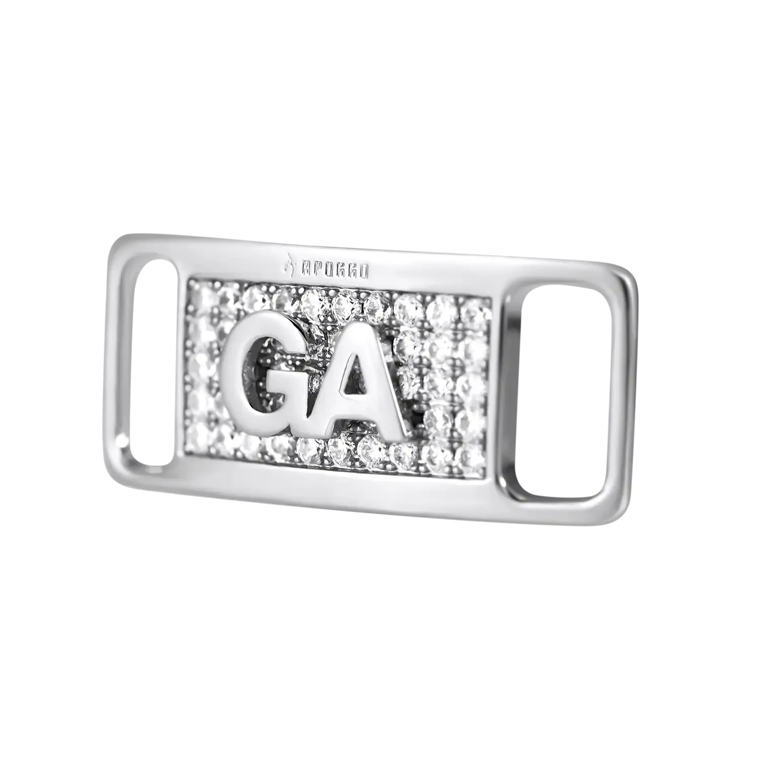 Iced Out Georgia "GA" Lace Lock