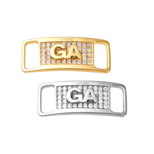 Iced Out Georgia "GA" Lace Lock