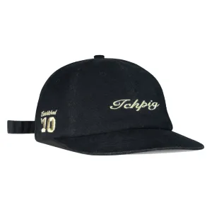 ICHPIG LEGACY 6 PANEL HAT BLACK/GOLD