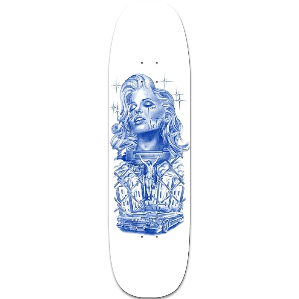 Impala 64 White 9.125" Skateboard Deck