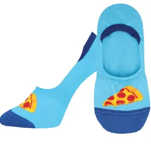 In Pizza We Crust (Blue) Women's No-Show Liner