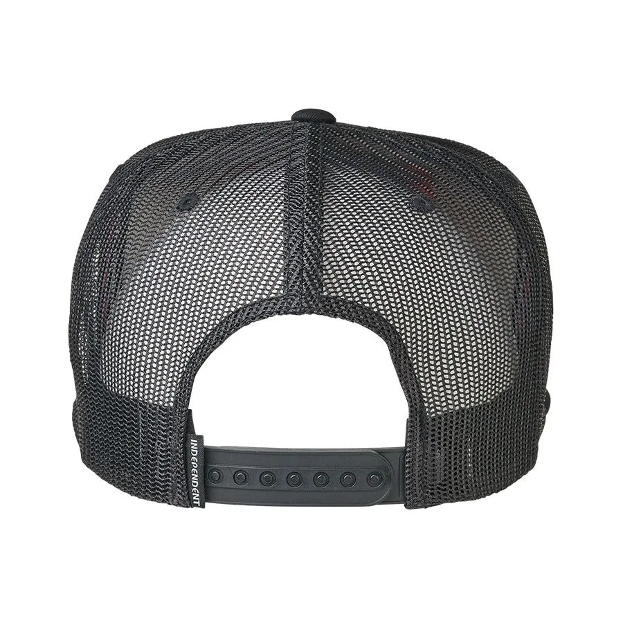 Independent Span Mesh Trucker High Profile Black