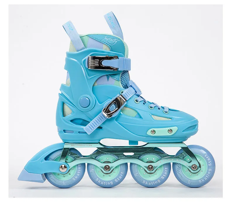 Infinity Adjustable Slalom Inline Skate - Blue or Pink