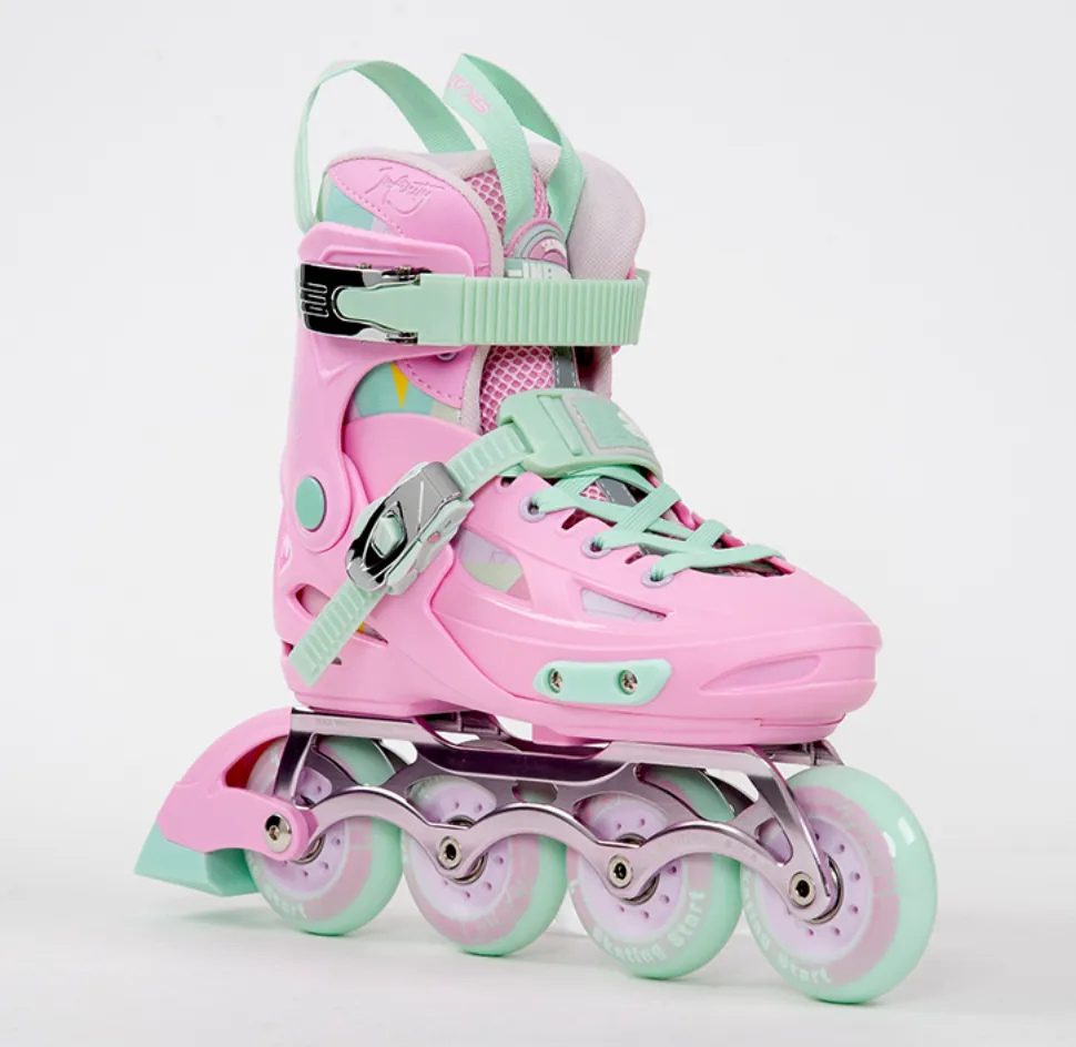 Infinity Adjustable Slalom Inline Skate - Blue or Pink