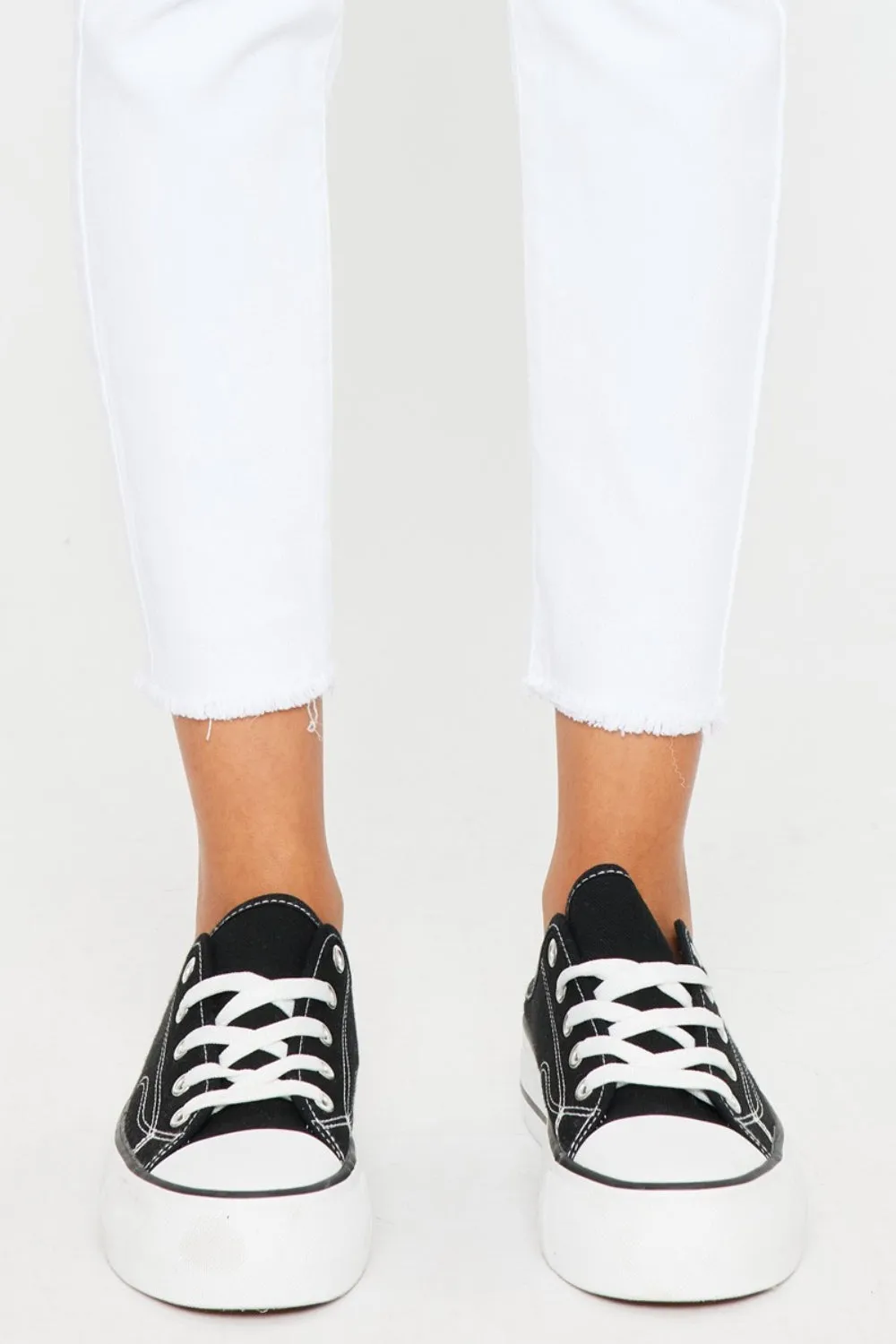 Kancan Hazel Mid Rise Ankle Skinny Jeans