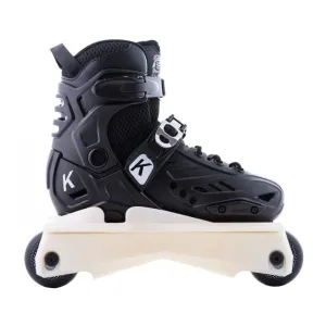 Kids Adjustable Kaltik Black K-Skate Nylon Free V2 Aggressive Inline Skates