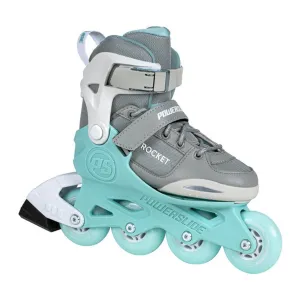 Kids Adjustable Powerslide Rocket Grey Inline Skates