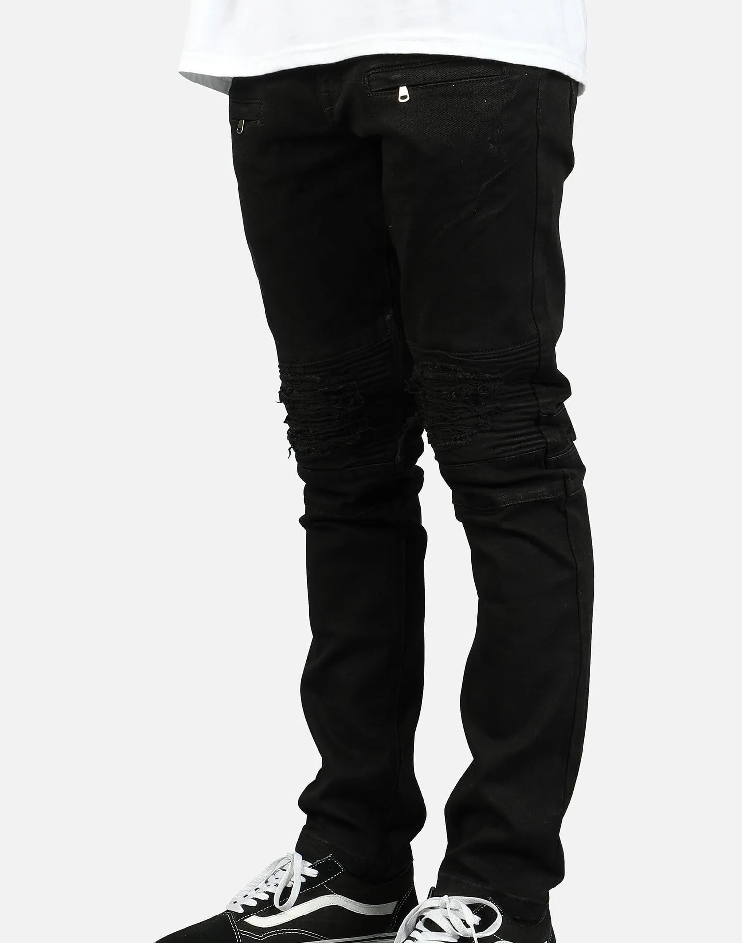 Kilogram DISTRESSED MOTO JEANS