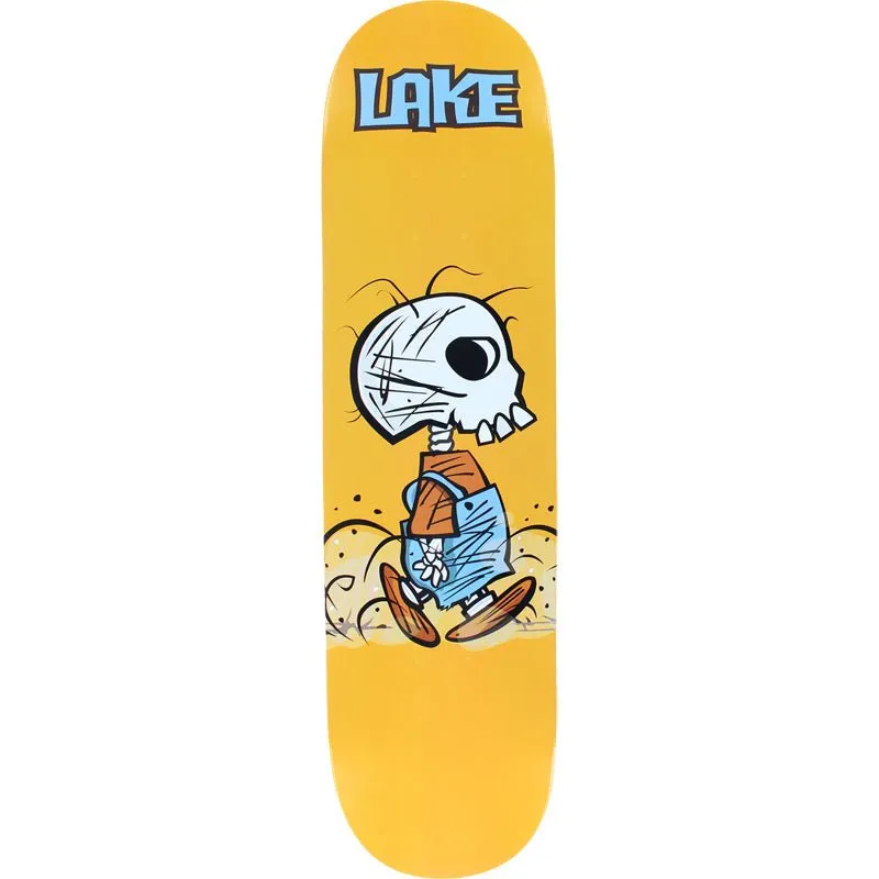 Lake 8.0" Dirty Dude Orange Skateboard Deck