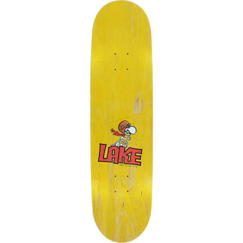 Lake 8.0" Dirty Dude Orange Skateboard Deck