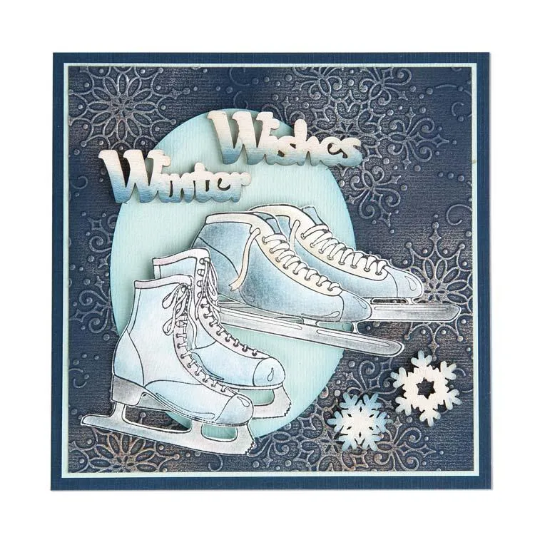 LeCreaDesign Clear Stamp - Skates