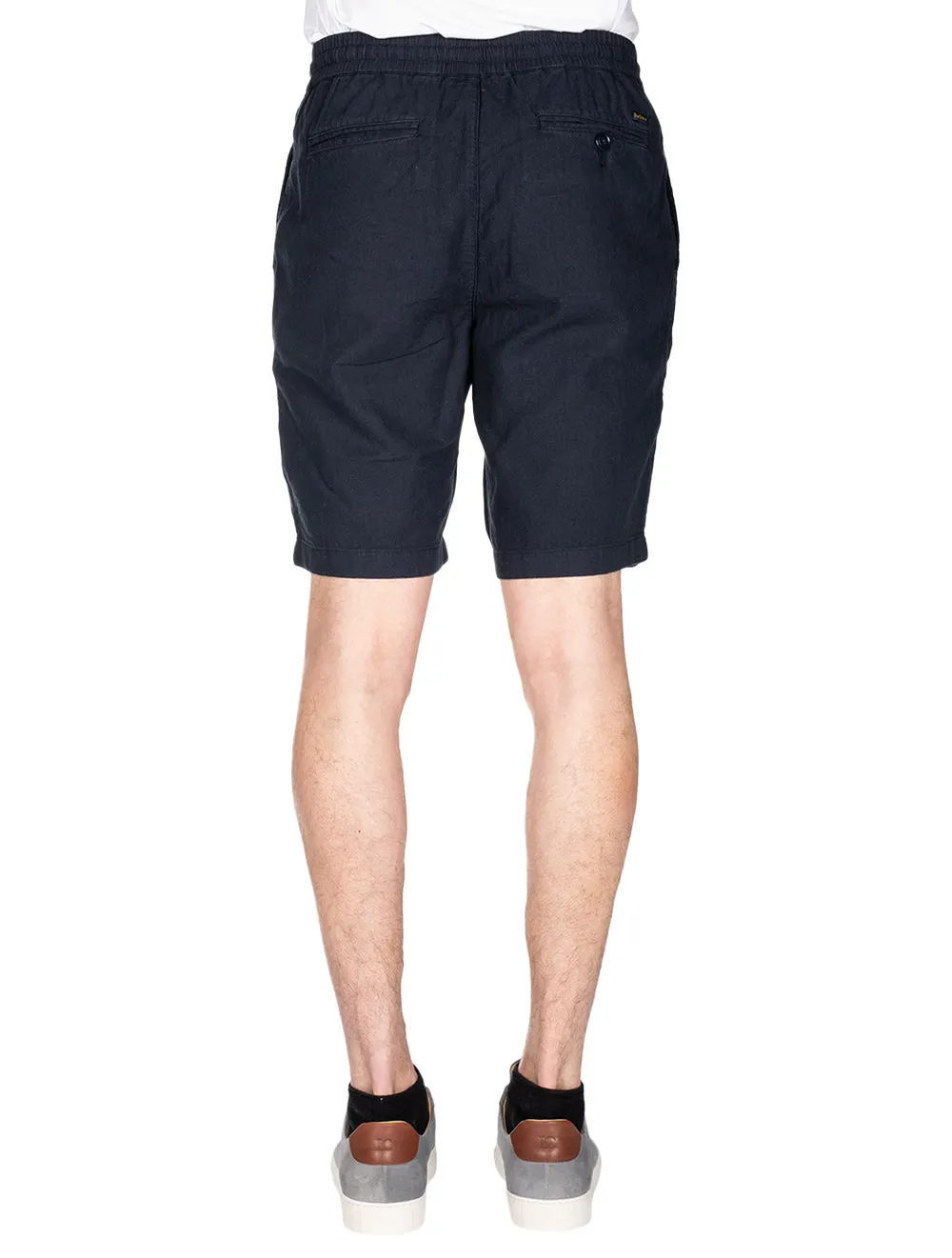 Linen Shorts Navy