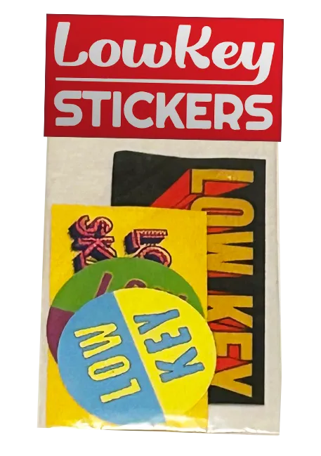 Low Key Sticker Pack - Shop