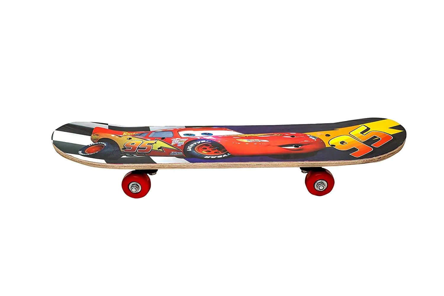 M Prabhu Wooden Skate Board for Kids Skateboard | Wood Skateboard for Kids Upto 3-12 Years | Suitable for Boys and Girls | Ideal for Beginners,Learners and Training Purpose (Dead Pool Print)