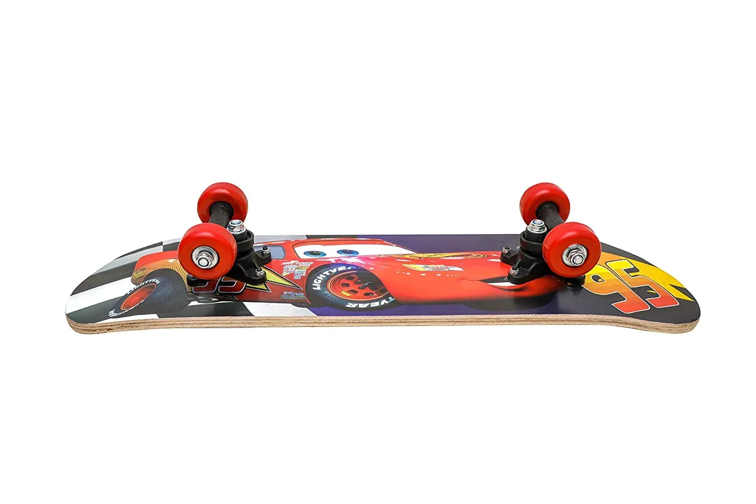 M Prabhu Wooden Skate Board for Kids Skateboard | Wood Skateboard for Kids Upto 3-12 Years | Suitable for Boys and Girls | Ideal for Beginners,Learners and Training Purpose (Dead Pool Print)