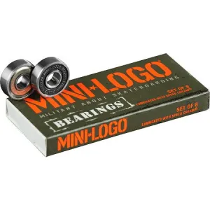 Mini Logo Bearings - 8 Pack of Skate Bearings - Super Sale