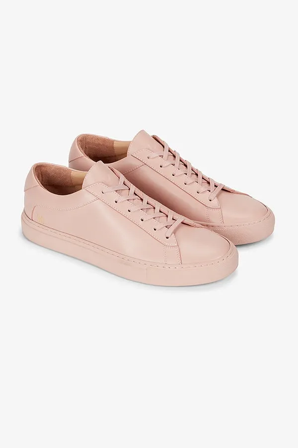 M.M.LaFleur x Koio Capri Low-Top Sneakers - Leather :: Azalea