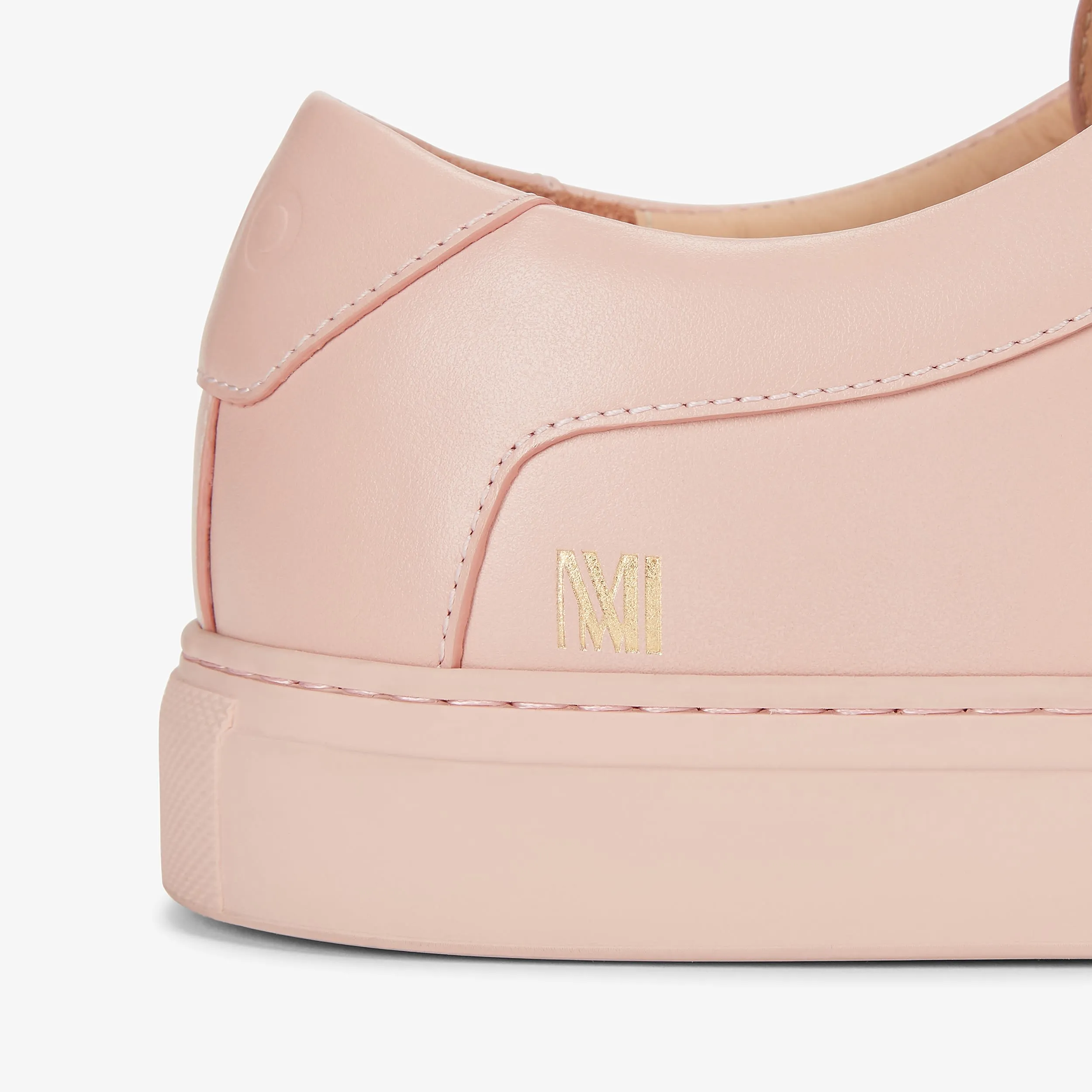 M.M.LaFleur x Koio Capri Low-Top Sneakers - Leather :: Azalea