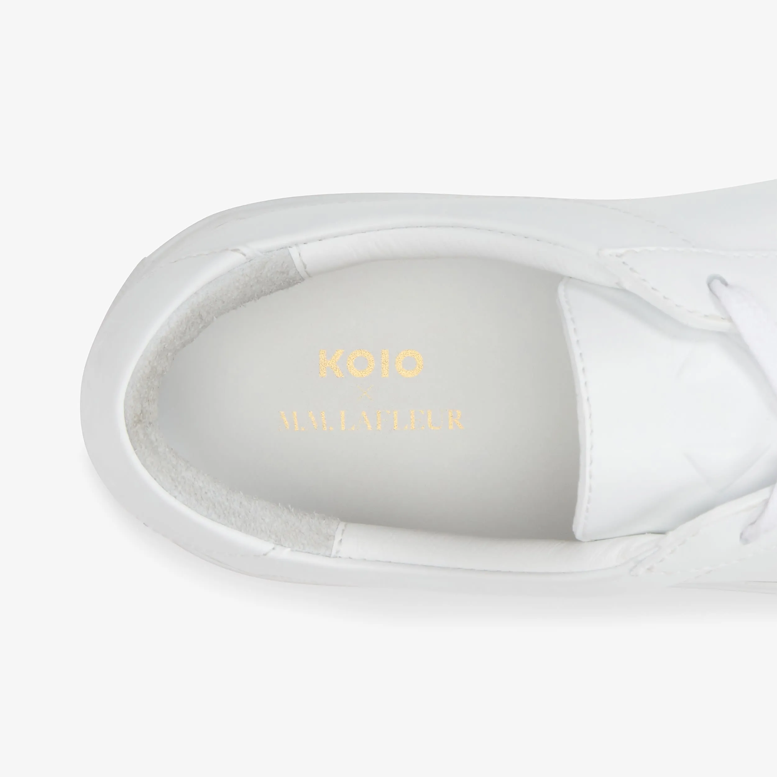 M.M.LaFleur x Koio Capri Low-Top Sneakers - Leather :: White