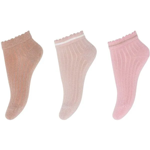 MP Danmark 77269 Petra Footies Socks 3-pack 8995 Multi