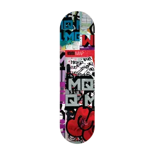 MQ x Low Key Muni Map - Skateboard