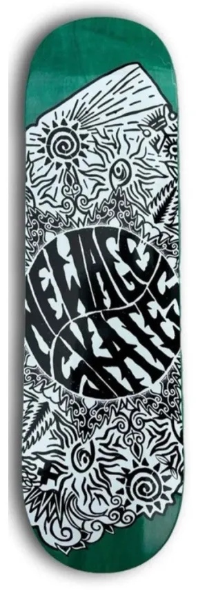 NEW AGE SKATES TEAM RIDER DECK 9"