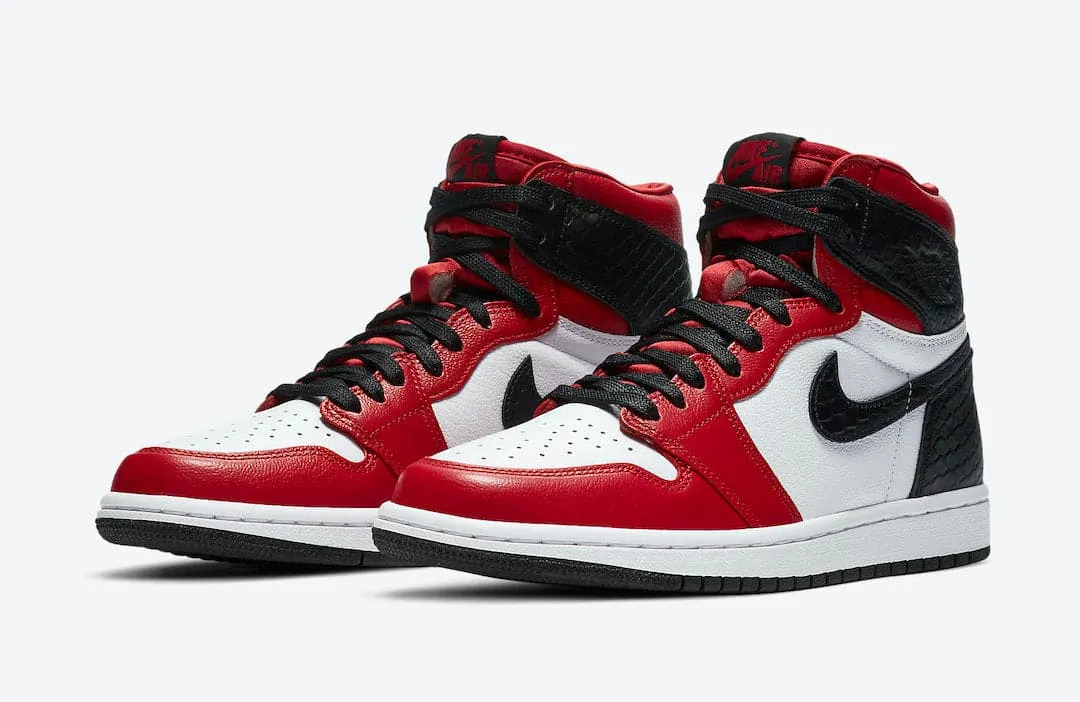 Nike Air Jordan 1 Retro High Satin Snake Chicago Women's