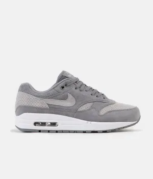 Nike Air Max 1 Premium Shoes - Cool Grey / Wolf Grey - White