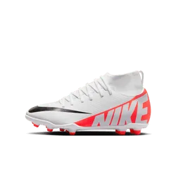 Nike Junior Mercurial Superfly 9 Club FG - Crimson/White/Black