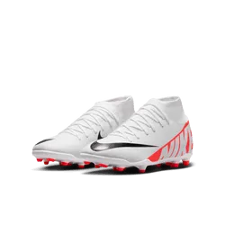 Nike Junior Mercurial Superfly 9 Club FG - Crimson/White/Black