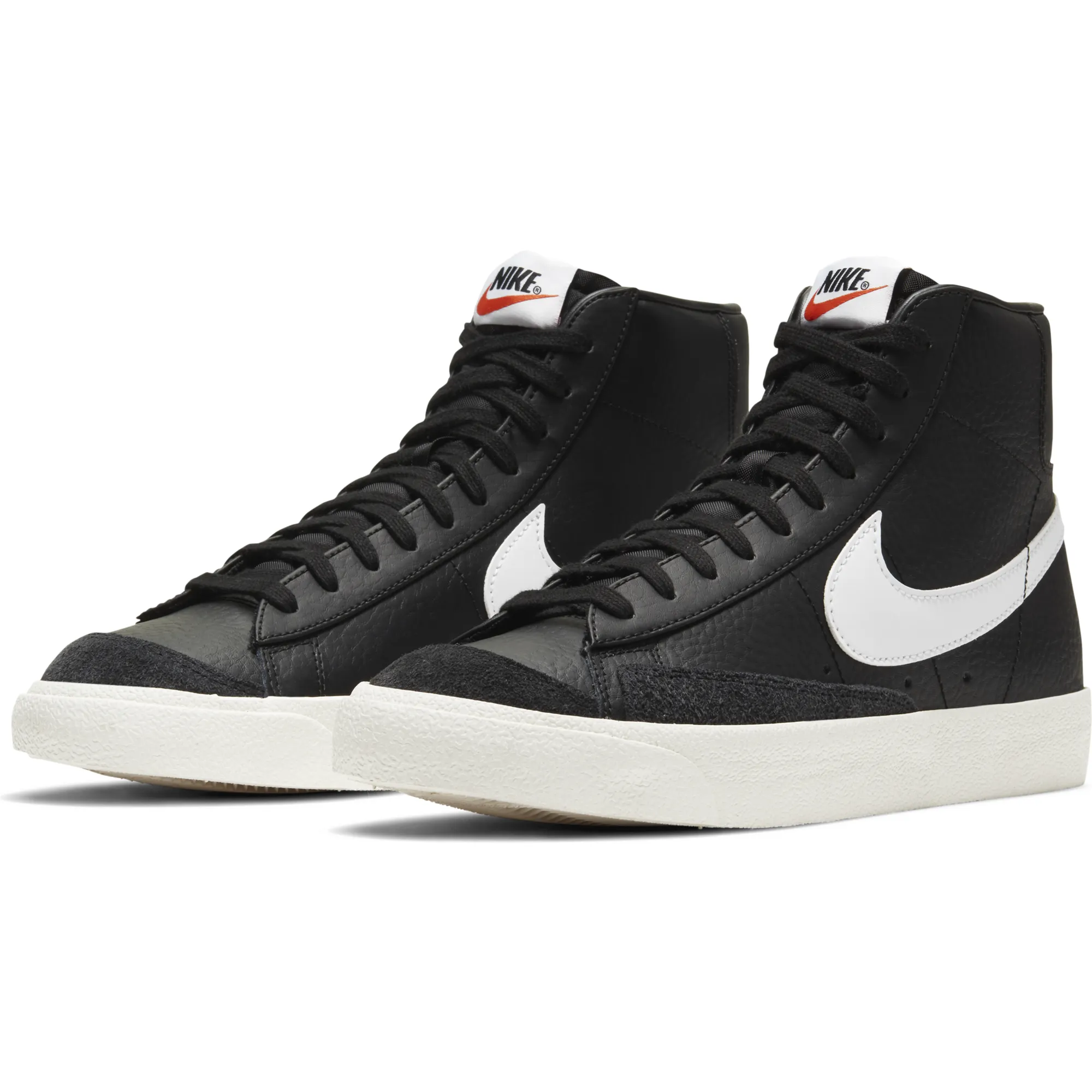 Nike Men's Blazer Mid '77 Vintage Shoes - Black / Sail