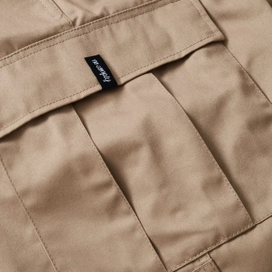 No-Comply Cargo Skate Pants - Khaki