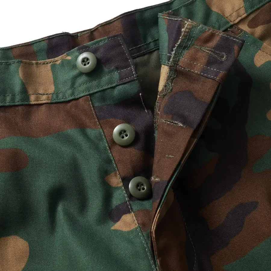 No-Comply Cargo Skate Pants - Woodland Camo