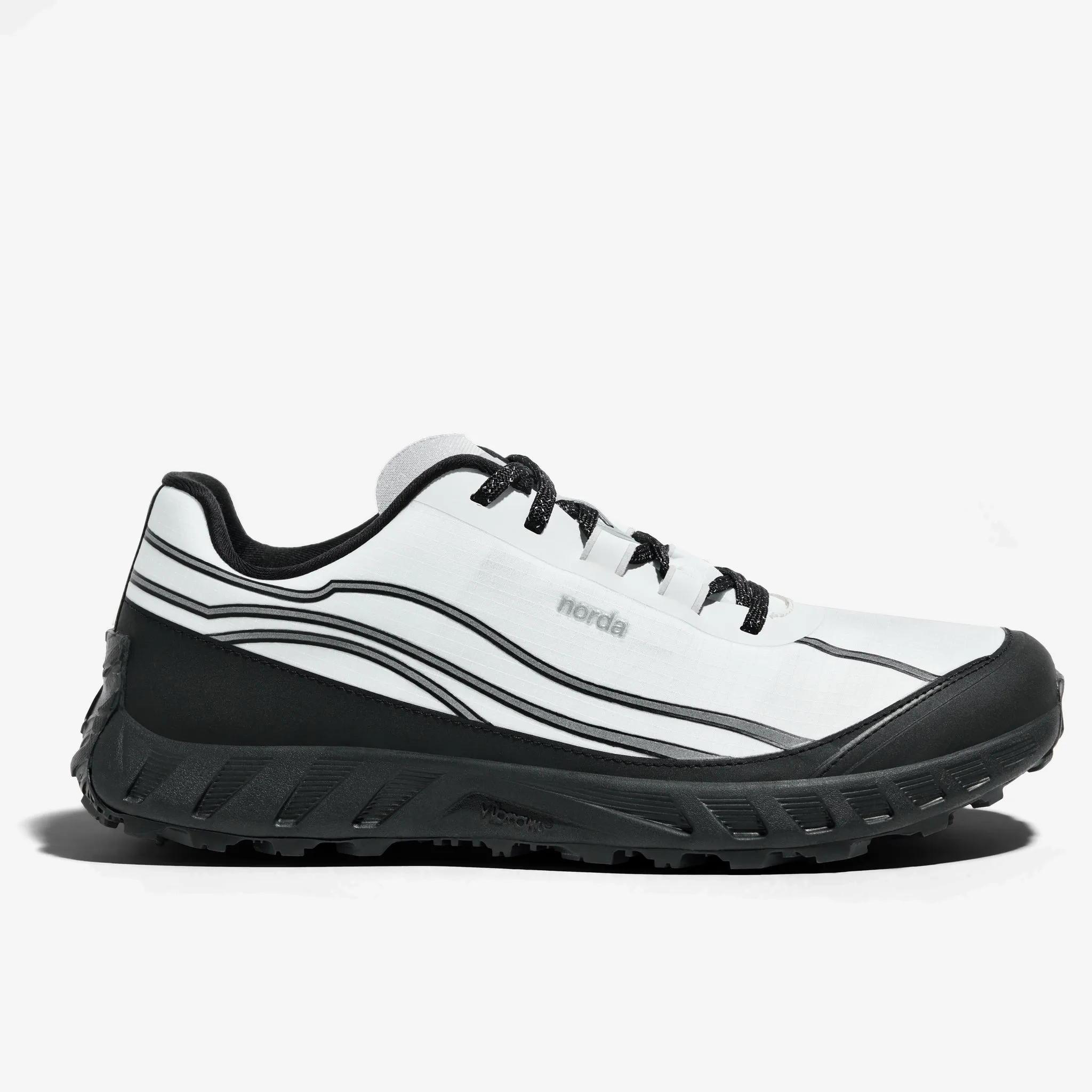 Norda 002 Trail Running Shoe (Alpine White)