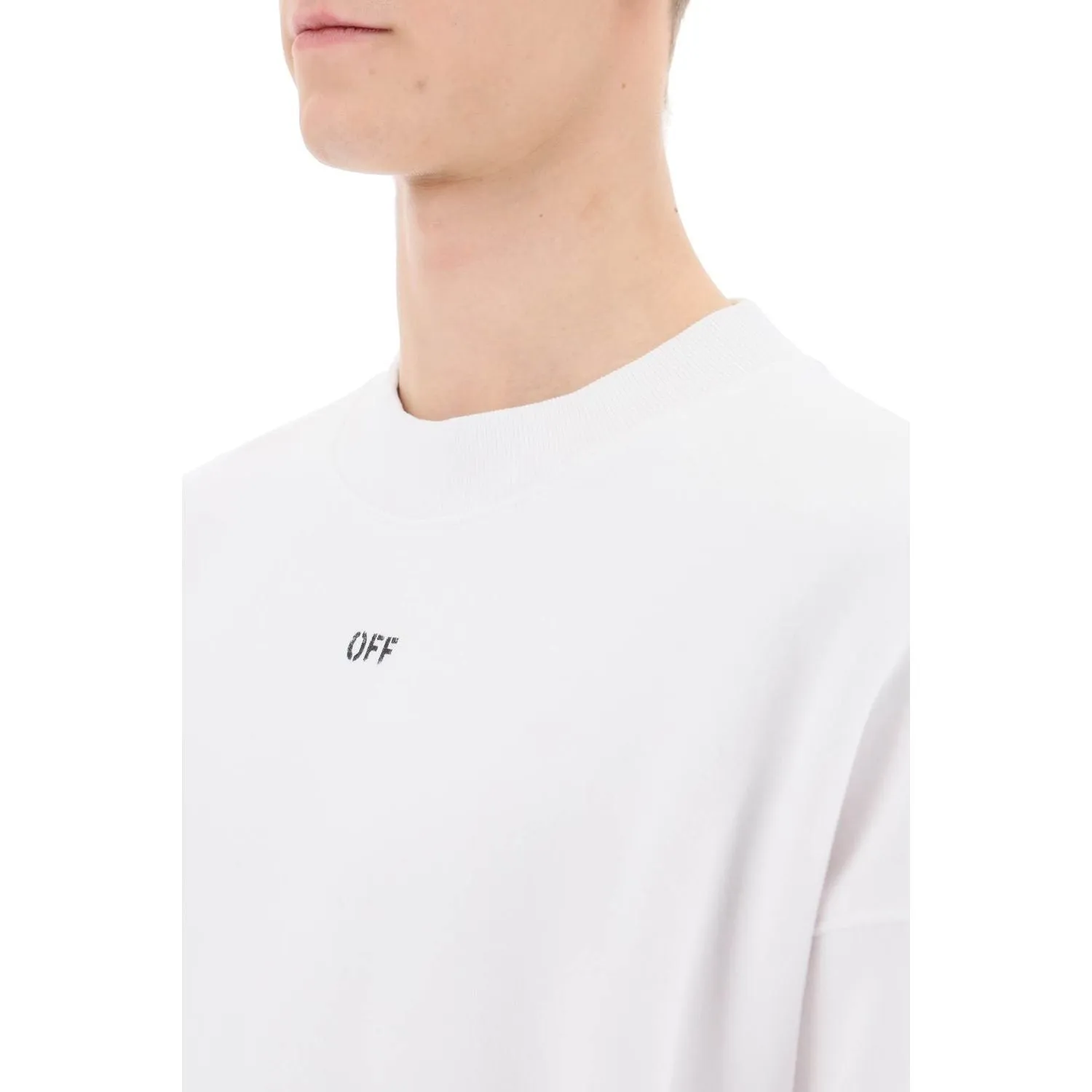 Off-White skate sweatshirt with off logo