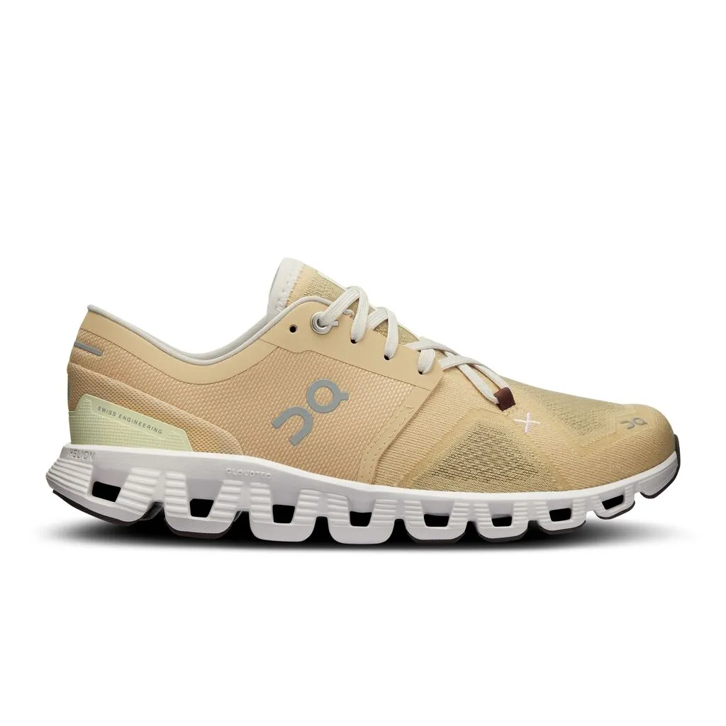 On Running Cloud X 3 (Womens) -  Savannah/Frost