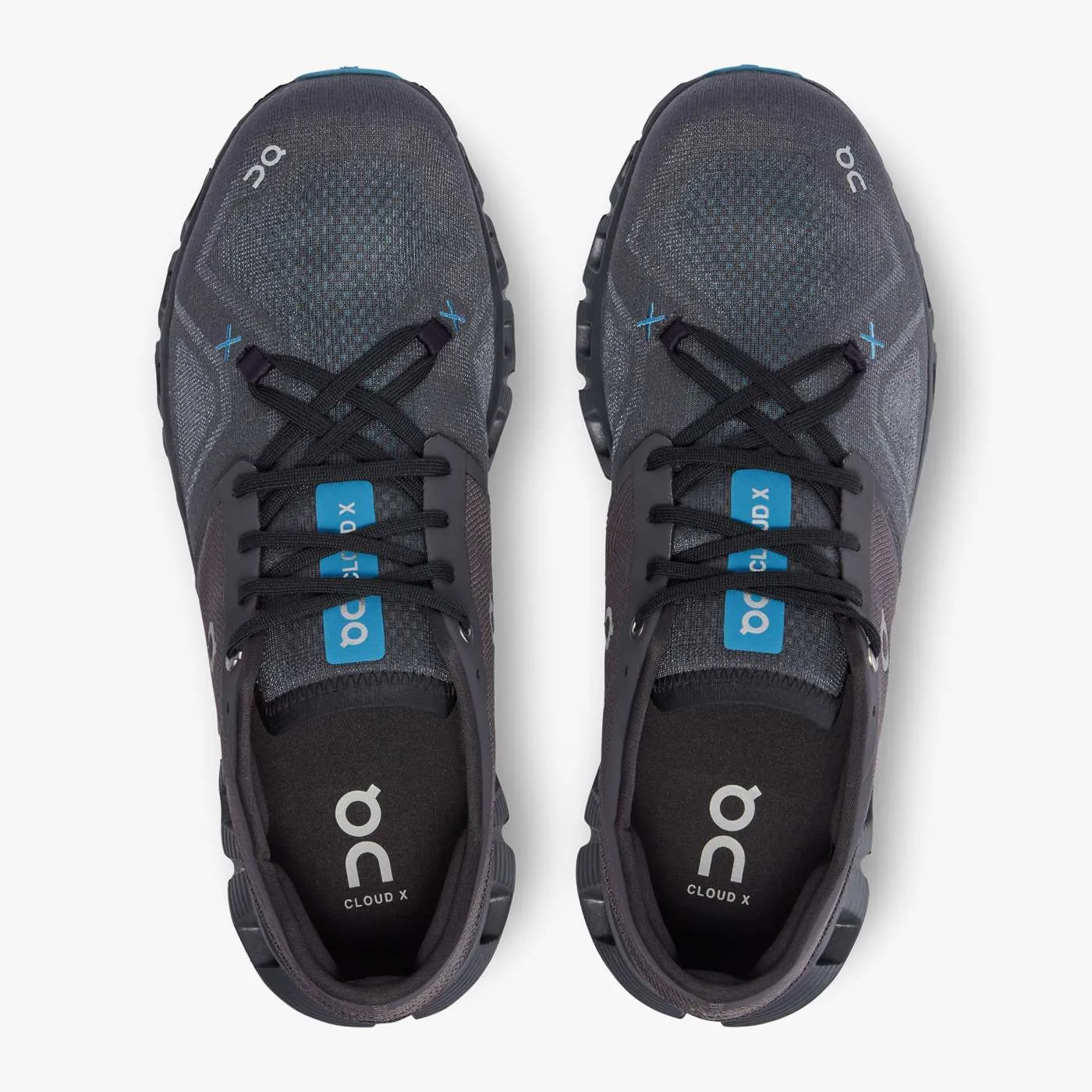 On Running Men's Cloud X 3 Shoes - Eclipse / Magnet