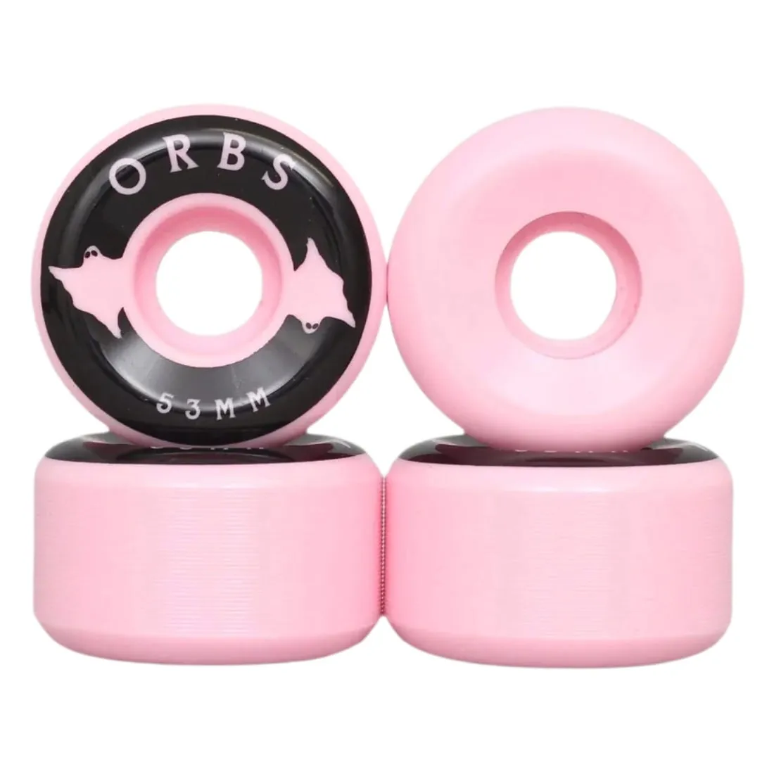 Orbs 53mm Specters Solid Conical 99A Wheels - Light Pink