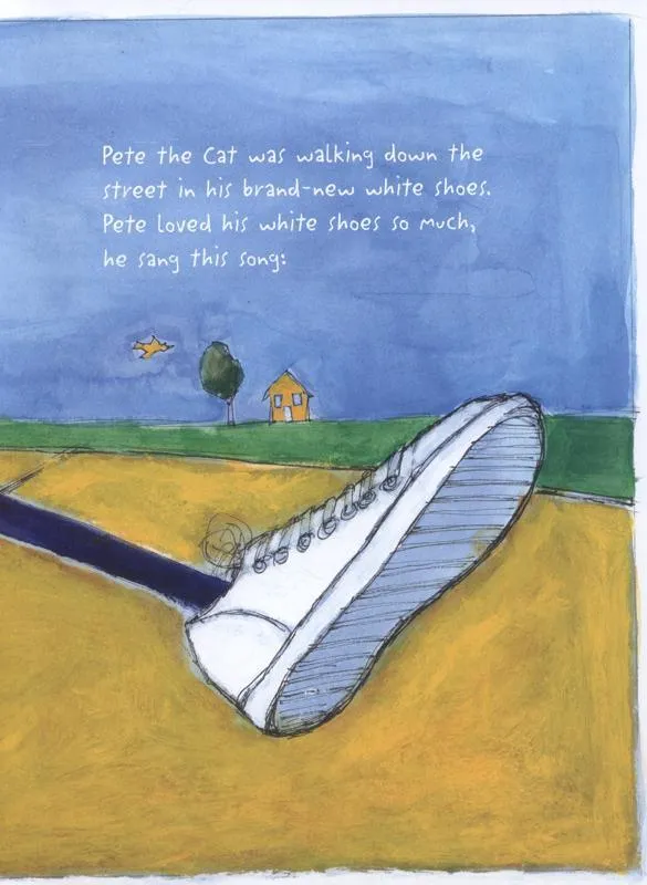 Pete The Cat I Love My White Shoes