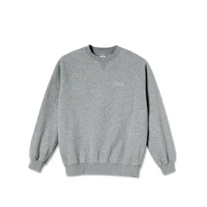 Polar Skate Default Crew - Heather Grey