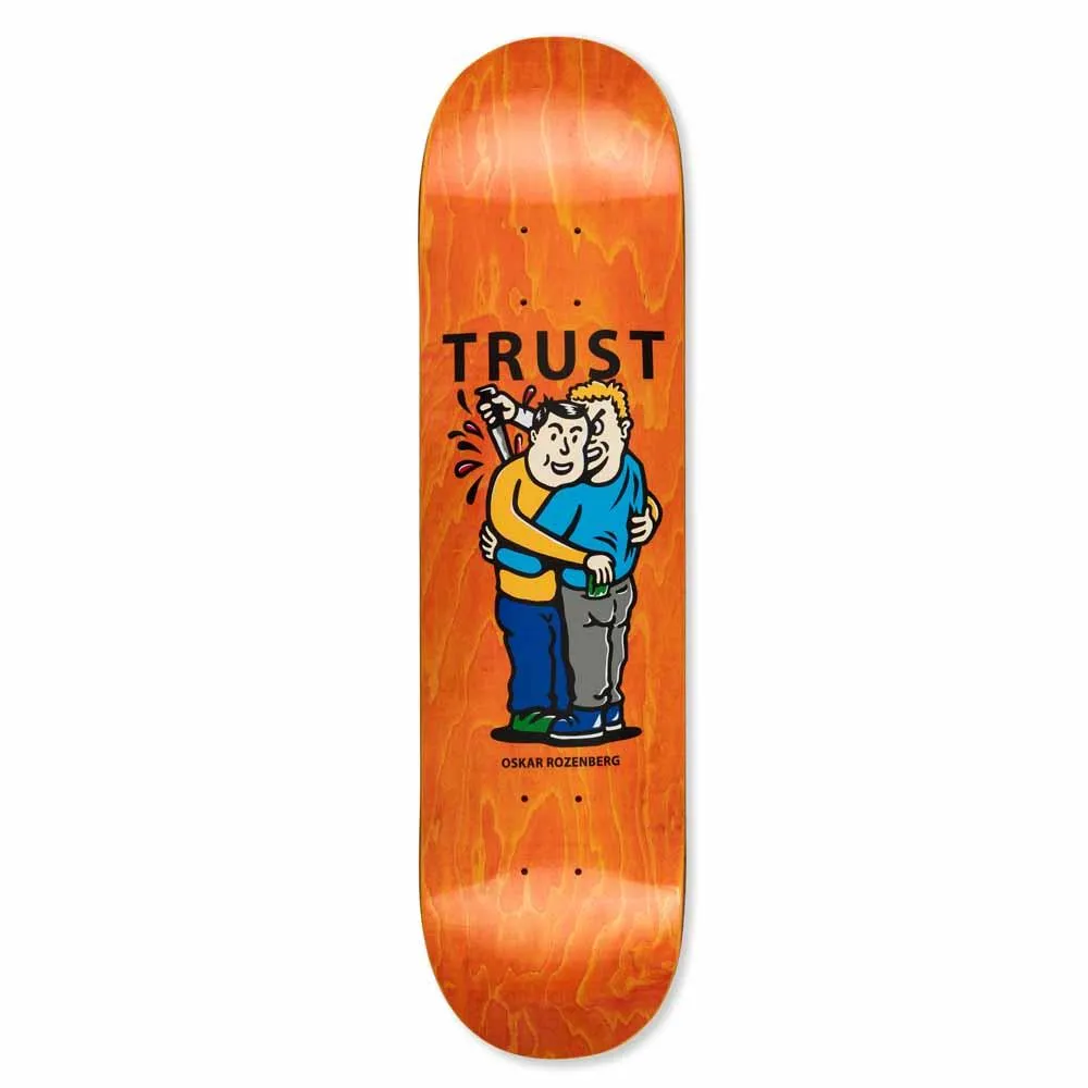 Polar Skateboards Oskar Rozenberg  Trust Veneer Skateboard Deck 8.5" short