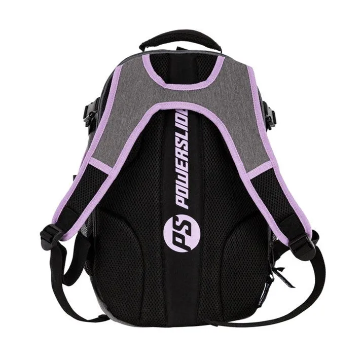 Powerslide Fitness Dark Grey/Purple Skate Backpack