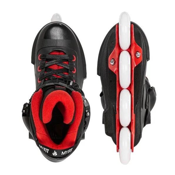 Powerslide Next Black Red 80 Inline Skates