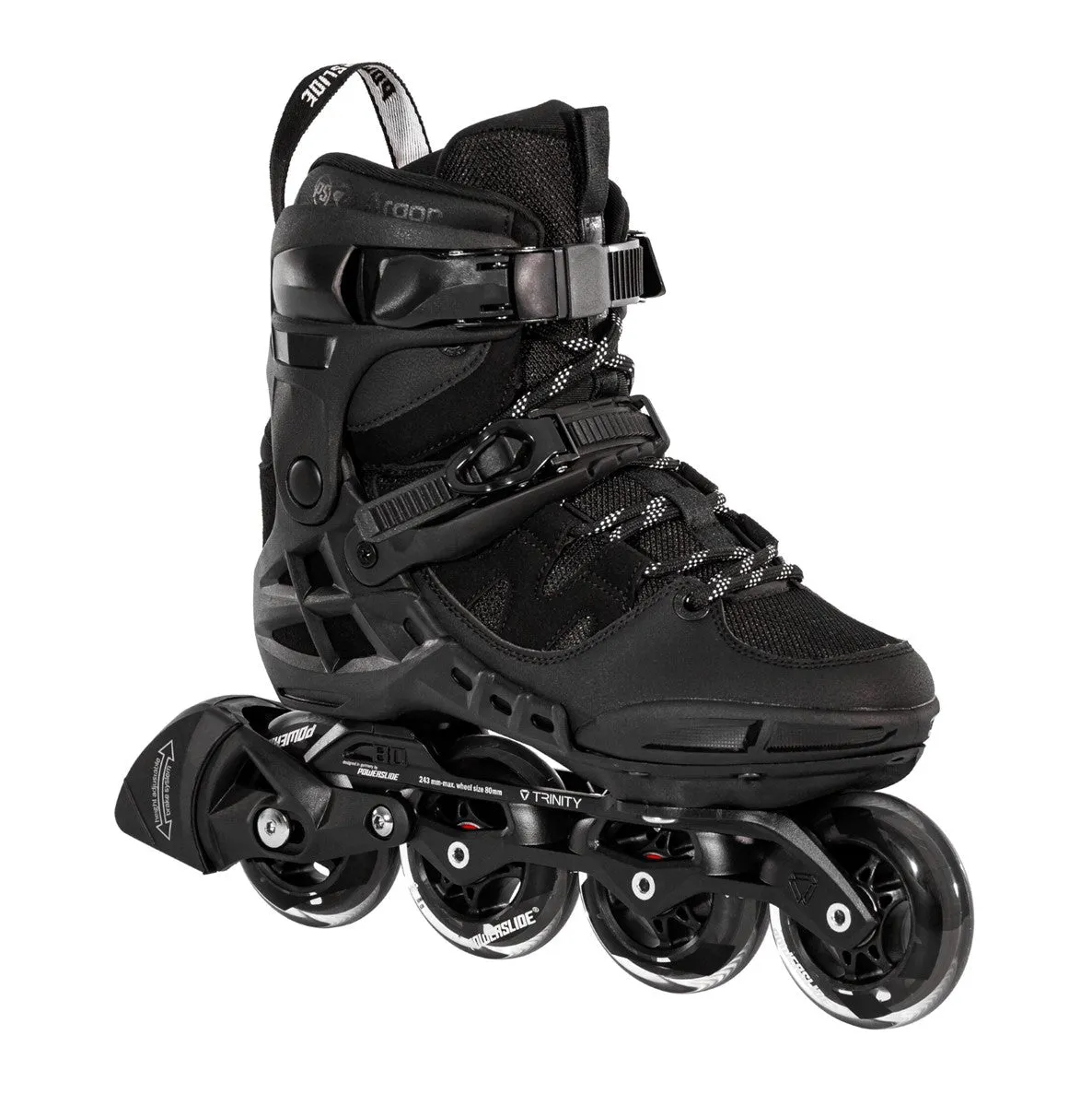 Powerslide Phuzion Argon Black 80 Inline Skates