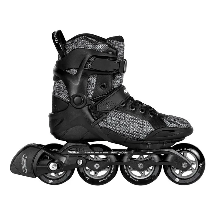 Powerslide Phuzion Radon Black White 80 Inline Skates