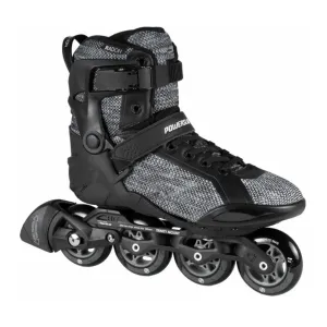 Powerslide Phuzion Radon Black White 80 Inline Skates